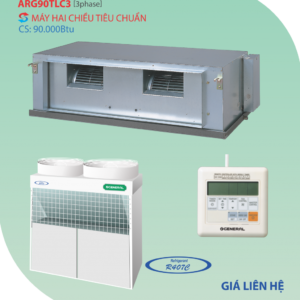 Điều hòa nối ống gió 2 chiều General ARG90TLC3 90.000BTU