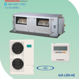 Điều hòa nối ống gió ARG60AUAK loại 1 chiều 60.000BTU