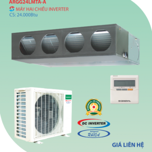 Điều hòa nối ống gió General 2 chiều ARGG24LMTA inverter 24.000BTU