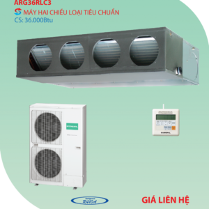 Điều hòa nối ống gió 2 chiều General ARG36RLC3 36.000BTU