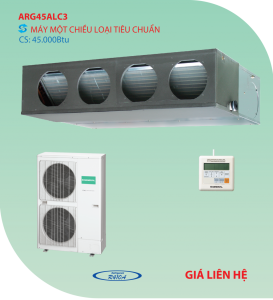 Điều hòa nối ống gió ARG45ALC3 loại 1 chiều 45.000BTU Điều hòa nối ống gió ARG45ALC3 loại 1 chiều 45.000BTU