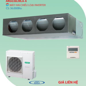 Điều hòa nối ống gió General 2 chiều ARGG36LMLA-A inverter 36.000BTU