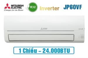 Điều hòa Mitsubishi 1 chiều MSY-JP60VF inverter 24000BTU Điều hòa Mitsubishi 1 chiều MSY-JP60VF inverter 24000BTU