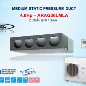 Điều hòa nối ống gió 2 chiều Fujitsu 36.000BTU ARAG36LMLA
