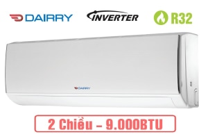 Điều hòa Dairry 2 chiều Inverter I-DR09KH 9000BTU Điều hòa Dairry 2 chiều Inverter I-DR09KH 9000BTU