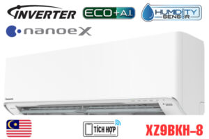 Điều hòa Panasonic 2 chiều inverter 9000BTU XZ9BKH-8 Điều hòa Panasonic 2 chiều inverter 9000BTU XZ9BKH-8