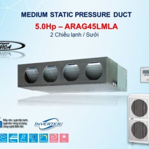 Điều hòa nối ống gió 2 chiều Fujitsu 45.000BTU ARAG45LMLA