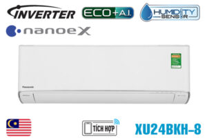 Điều hòa Panasonic inverter 1 chiều 24000BTU XU24BKH-8 Điều hòa Panasonic inverter 1 chiều 24000BTU XU24BKH-8