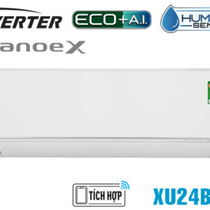 Điều hòa Panasonic inverter 1 chiều 24000BTU XU24BKH-8