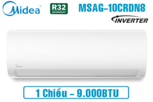 Điều hòa Midea inverter 1 chiều 9.000BTU MSAGII-10CRDN8 Điều hòa Midea inverter 1 chiều 9.000BTU MSAGII-10CRDN8
