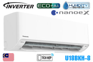 Điều hòa Panasonic inverter 1 chiều 18000BTU U18BKH-8 Điều hòa Panasonic inverter 1 chiều 18000BTU U18BKH-8