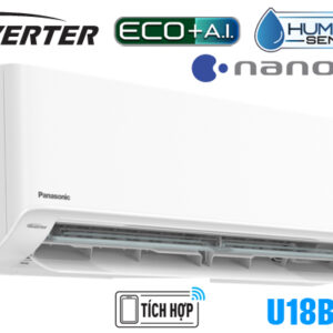 Điều hòa Panasonic inverter 1 chiều 18000BTU U18BKH-8