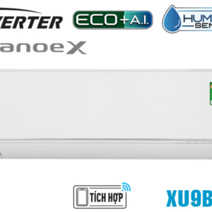 Điều hòa Panasonic inverter 1 chiều 9000BTU XU9BKH-8